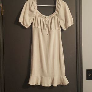 "Almost Famous" Large Cream Dress